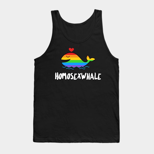 Homosexwhale Tank Top by ZB Designs